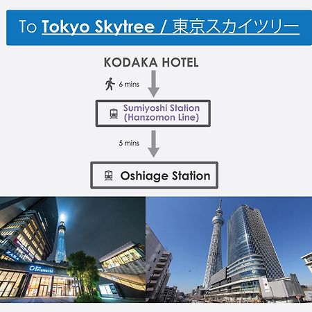 Kodaka Hotel Токио Экстерьер фото